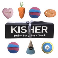 Kisher 沐浴粉派對裝 3 種泡泡浴膏 + 3 種沐浴膏 + 隨機出貨的泡泡浴膏 + 5 種樣品隨機出貨 + 網袋 3p 套組, 1套