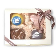 키셔 러브 입욕제 바스밤 2종 + 버블 바스밤 2종 선물세트, 1세트