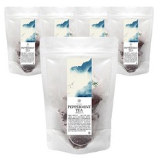 K-Organic 胡椒薄荷茶包, 1g, 10個, 5袋