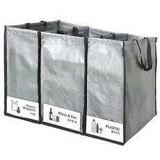 타카라 프리미엄 분리수거함, 실버, 1개