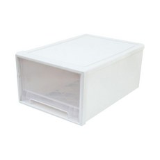 Yumse塑膠收納箱 超大 1個, 白色的