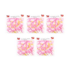 花灑活動5套花瓣, 粉紅色, 5套