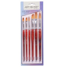 artsecret 藝術家的秘密 綜合水彩筆組 6入, R12+R20+FB8+FB16+S8+S16, 1組