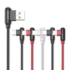 icomos 彎曲高速充電線 C-type, 隨機出貨, 5個