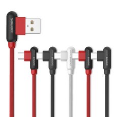 icomos 彎頭高速充電線 5-pin, 隨機出貨, 5個