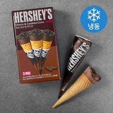 허쉬 초코 앤 쿠키콘 (냉동), 150ml, 3개