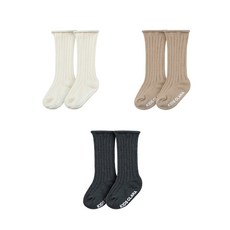 HAPPY PRINCE 滾邊及膝襪 3入