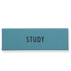 디자인레터스 소프트 케이스 필통, STUDY, 1개