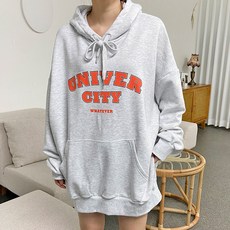 Jhstyle 寬鬆印花連帽上衣 JHROK196