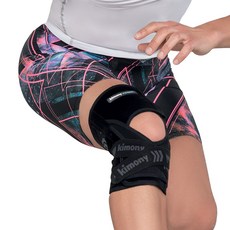 KIMONY NEOMAX 交叉帶護膝, 混合色, 1個