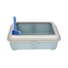 하늘정원 모던 고양이 화장실, 블루, 1개