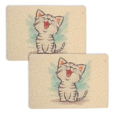 Natural Pro 寵物清潔墊 2入, 微笑貓