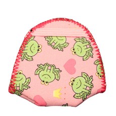 Kepun非黏貼式幼兒遮瑕貼 粉色青蛙, 1個