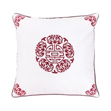 happytool 多樣刺繡抱枕套