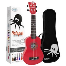 章魚烏克麗麗 紅色, 中音