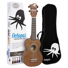 章魚烏克麗麗 棕色, 高音