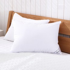 Amoron 超細纖維枕芯, 白色的, 2個