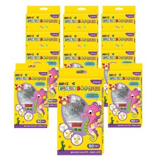 아모스 글라스데코 썬데코 동물 만들기, 혼합색상, 12세트