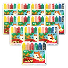 아모스 파스넥 크레파스 12세트, 6색, 본상품수량선택