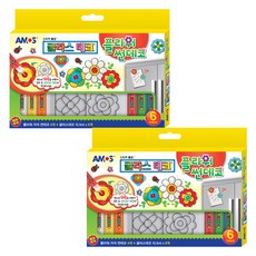 AMOS Glass Deco Flower Sun Deco, 混色, 2套
