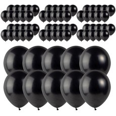 火箭氣球 30cm, 珍珠黑色, 200個