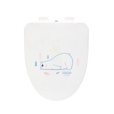 LE BARN 無噪音硬質馬桶蓋, 混色, 1個