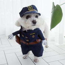 DING DONG PET 寵物角色扮演服裝, 警察