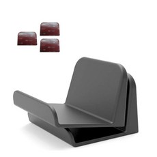 多功能遊戲控制器耳機壁掛型支架收納附著型支架 黑色, 2入