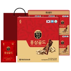 Gaeseongsangin 黃金紅蔘, 50毫升, 30個