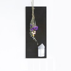 洞洞板 300 x 600 mm, 1個, 深灰色