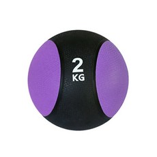 젤존 투톤 메디신볼, 퍼플, 2kg, 1개