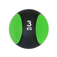 젤존 투톤 메디신볼, 그린, 3kg, 1개