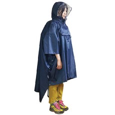SAMHEUNG 多用途斗篷雨衣 SH-2505 + 腰帶 + 收納袋, 深藍色