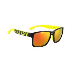 루디프로젝트 스핀에어 57 자전거 스포츠 고글 SP574042-0000, 프레임(라우드 블랙 글로스 옐로우 플루오), 렌즈(멀티레이저 오렌지), 1개