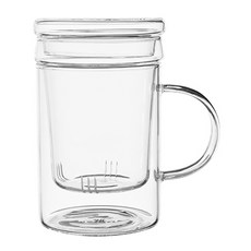 BELLE design 簡易玻璃過濾杯 350ml, 一種顏色, 1個