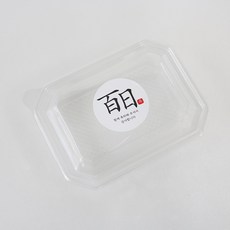 透明餐盒 SL-201 200入+1百日貼紙 200入, 1套