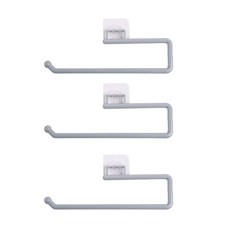 廚房多功能紙巾架, 灰色的, 3個