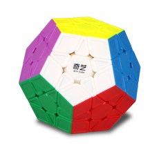 QYTOYS 奇藝 五魔方 奇恆 S 魔術方塊, 無貼紙帶稜版, 1個