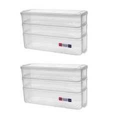 Yumseu冰箱收納塑膠托盤 2入, 單色