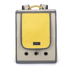 펫 백팩 캐리어 J003, 옐로우