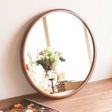 Seoun Art 原木壁鏡, 棕色