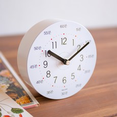 Seoun Art 簡約教育用桌鐘, 混合色