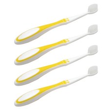 미소덴탈 어린이용 올 슬립모 칫솔, 4개