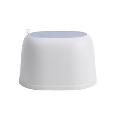 THE ZAKKA 多功能浴室椅 白色, 1個, 海軍藍