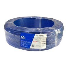 耐熱PVC絕緣電線 HKIV 4.0SQ 100m 藍色, 1個