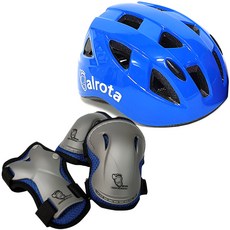 Balrota 幼童輕量兒童安全帽 + 護具組, 藍色