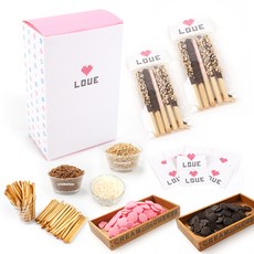 러브빼배 막대과자 만들기세트, 과자만들기 13종, 1세트