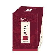韓國產紅蔘茶茶包, 1.5克, 10包