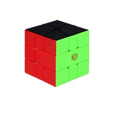 QI YI TOYS Bolt Square 1 V2 全磁立方, 無貼紙黑色