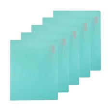 ibis 彩色PP透明文件夾 20頁, 薄荷綠(SP09753), 5個